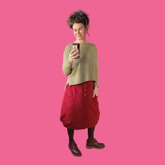 Falda Guerrera de corderoy