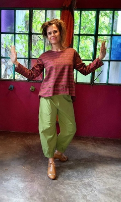Pantalon Bagui Verde - comprar online