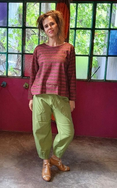 Pantalon Bagui Verde en internet