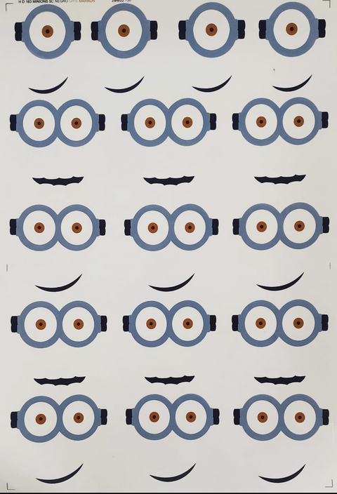 Minions ojos