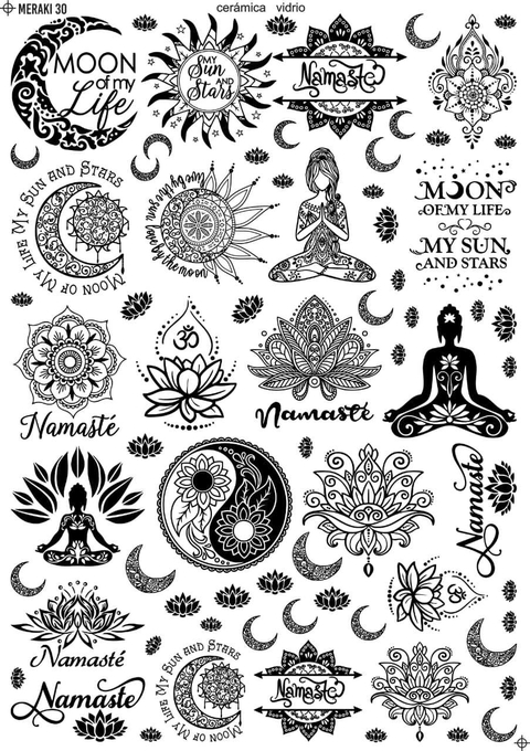 Namaste ( vidrio y cerámica )