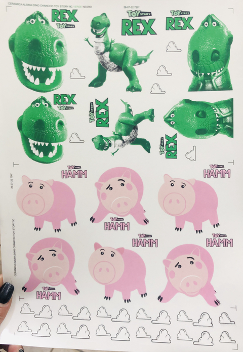 Rex dino y ham