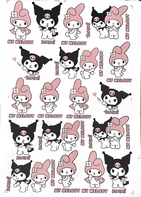 Kuromi y my melody
