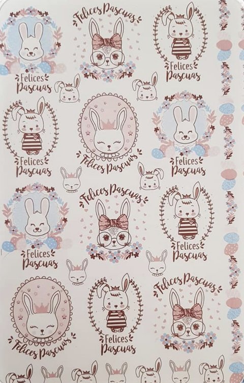 Conejos Rosa/Celeste