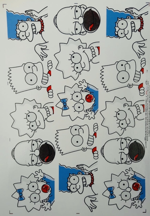 Simpson caras/familia cg