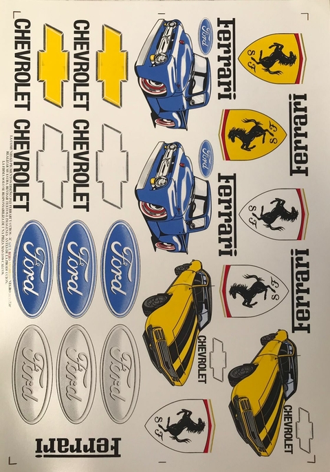 Autos Ferrari Ford Chevrolet