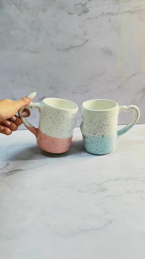 Tú y yo Bicolor blanco jaspeado - comprar online