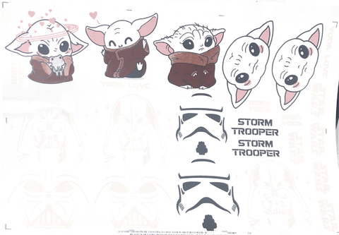 STAR WARS PARA COLOR