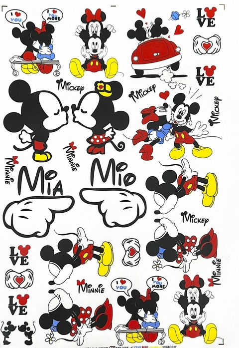 MIO/MIA mickey y minnie ART.18