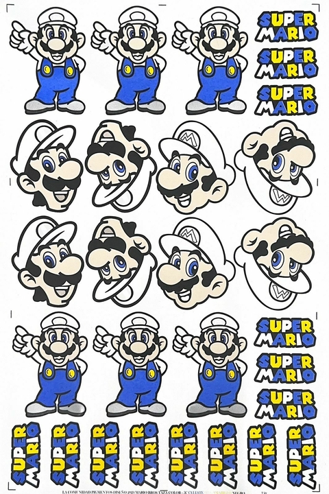 Mario Bross para color CG