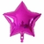 Globo estrella metalizada fucsia 40 cm
