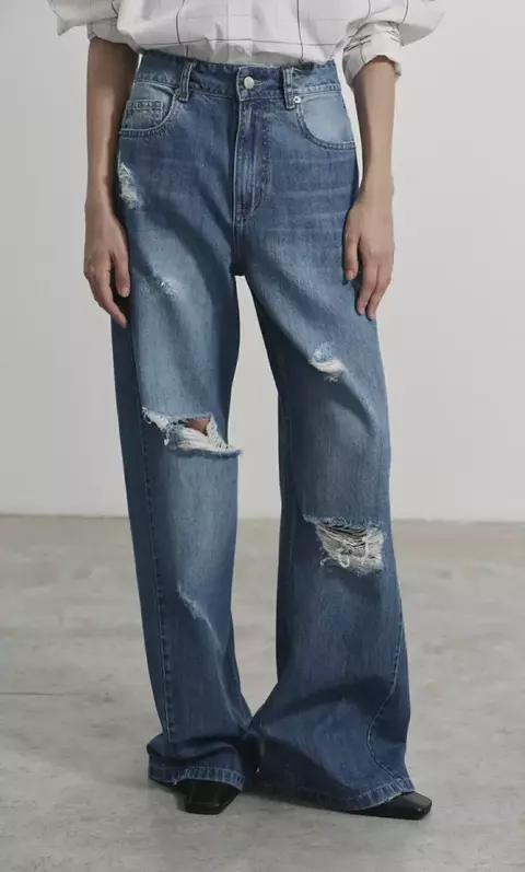 JEAN WIDE AZUL