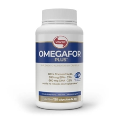 Ômegafor Plus - 120 cap - Vitafor