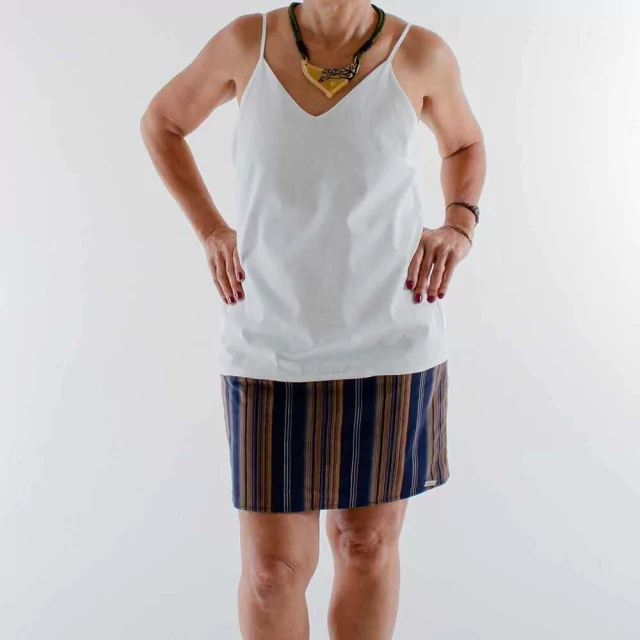 Vestido Justo Tecido De Tricoline Belle&Bei Sob medida.