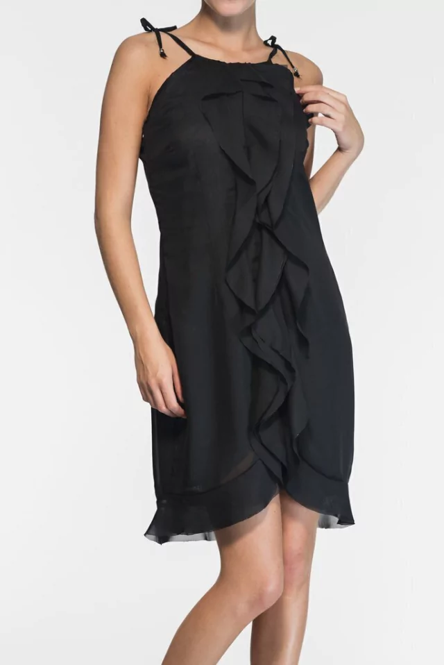 Vestido Romântico Com Babado Belle&Bei Sob medida