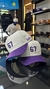 BONÉ SNAPBACK COLEÇÃO NAVIRAI - OFF-WHITE / ROXO - Zero67