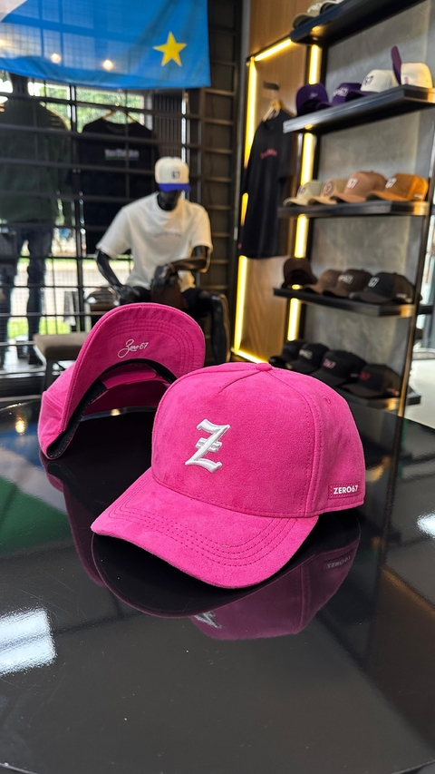 BONÉ SNAPBACK COLEÇÃO DOURADOS - ROSA SUEDE - comprar online