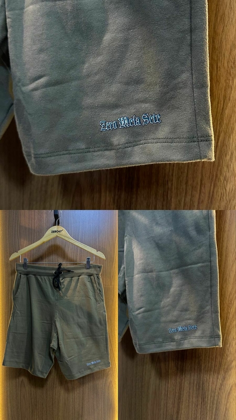 SHORT MALHÃO BASICO ZERO67 - VERDE - comprar online