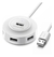 Hub Adaptador Usb 2.0 4 × Usb A + Cargador Micro Usb Blanco UGREEN (SKU 20270)
