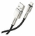Cable Usb Metálico Mallado Para iPhone 14/13/12/11 1MTS Baseus (SKU:CALJK-A01)