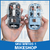 Mouse Inalámbrico Magnético De Cristal Dual Bt 5.1 + Usb 2.4