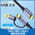 Cable Usb-c Y Adaptador Usb-a A Micro B 3.0 5gbps 2mts Nylon en internet