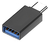 Adaptador Otg Usb-c Macho A Usb-a 3.1 Hembra 10gbps Aluminio