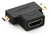 Adaptador Mini & Micro Hdmi M A Hdmi H Para Cámaras / Ugreen