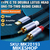 Image of Cable De Audio Usb-c A 2 Rca Para Parlantes, Pc Y Celulares