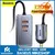 Image of Cargador De Auto 1 Usb-c / 3 Usb 120w Para Adelante Y Atrás del Auto