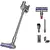 Aspirador vertical inalámbrico Dyson V8 2023, 425 W, 21,6 V, autonomía 40 min