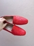 Mocasín Lia Rojo - El Cuartito Zapatos