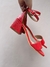Sandalia Square Rojo en internet