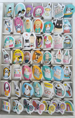 Promo x 5 STICKERS vinilo - tienda online