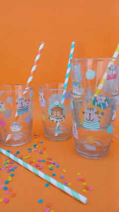 Vasos FESTEJEMOS ENCHULADOS pack x 4 - comprar online
