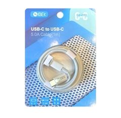 CABLE TYPE C A TYPE C 5A 1M IBKE CB-2351