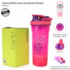 VASO BATIDOR SHAKER SKORA 700 ML