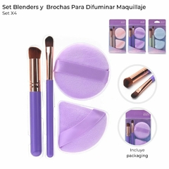 SET BROCHAS + BLENDER DIFUMINAR SKORA X4 - tienda online