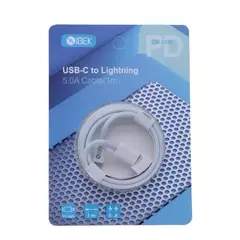 CABLE IPHONE LIGHTNING A TYPE C 5.0A 1M IBEK CB-2350