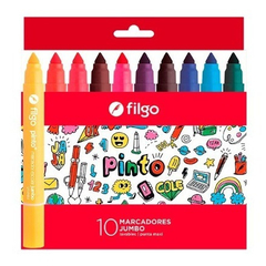 Marcadores filgo jumbo x10 - comprar online