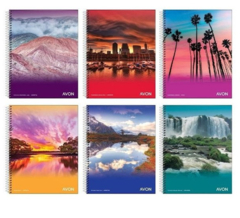 CUADERNO 16X21 AVON ESPIRAL X84 HS - comprar online