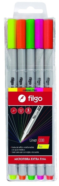 MICROFIBRA FILGO 038 X5 FLUO en internet