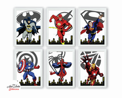 Quadros Super Heróis - comprar online