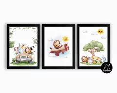 Quadros Safari Baby na internet