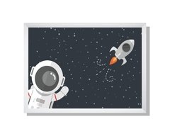 Quadro Astronauta - comprar online