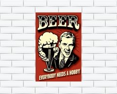 Quadro Beer Retrô na internet