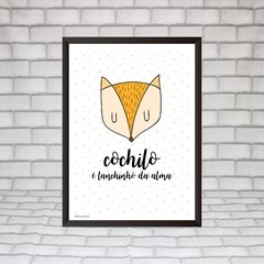 Quadro Cochilo é o lanchinho da alma - comprar online