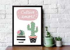 Quadro Cultive Amor
