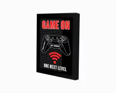 Quadro Game On na internet