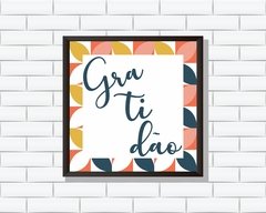 Quadro Gratidão - comprar online